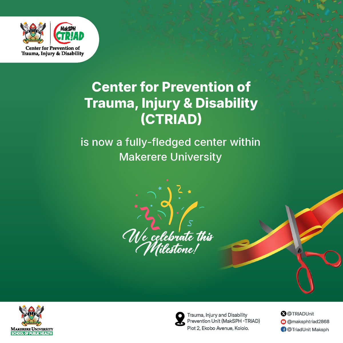 Center for Prevention of Trauma,Injury &Disability tweet media