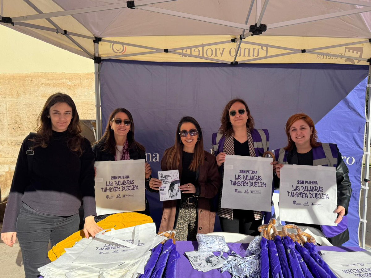 AytoPaterna's tweet image. Paterna “posa fre” este 25N a la violència masclista amb una campanya sota el lema Les paraules també fan mal

Més info a paterna.es