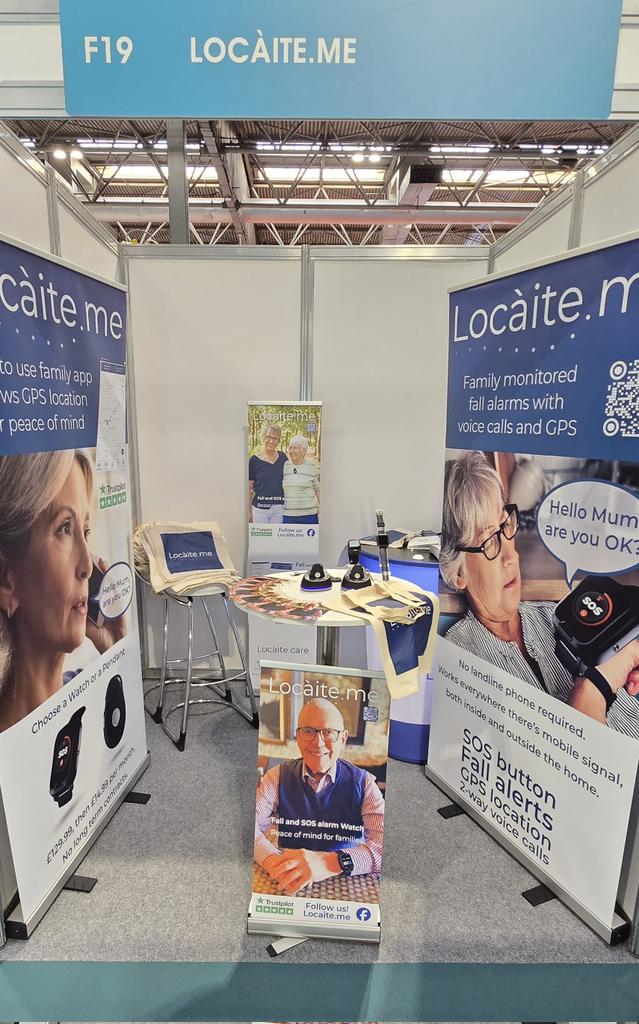 LocaiteMe's tweet photo. We are exhibiting at The Occupational Therapy Show at the NEC Birmingham for the next 2 days. Stop by stand F19 for a chat! #OT25 https://t.co/4gAC53Ax9U
