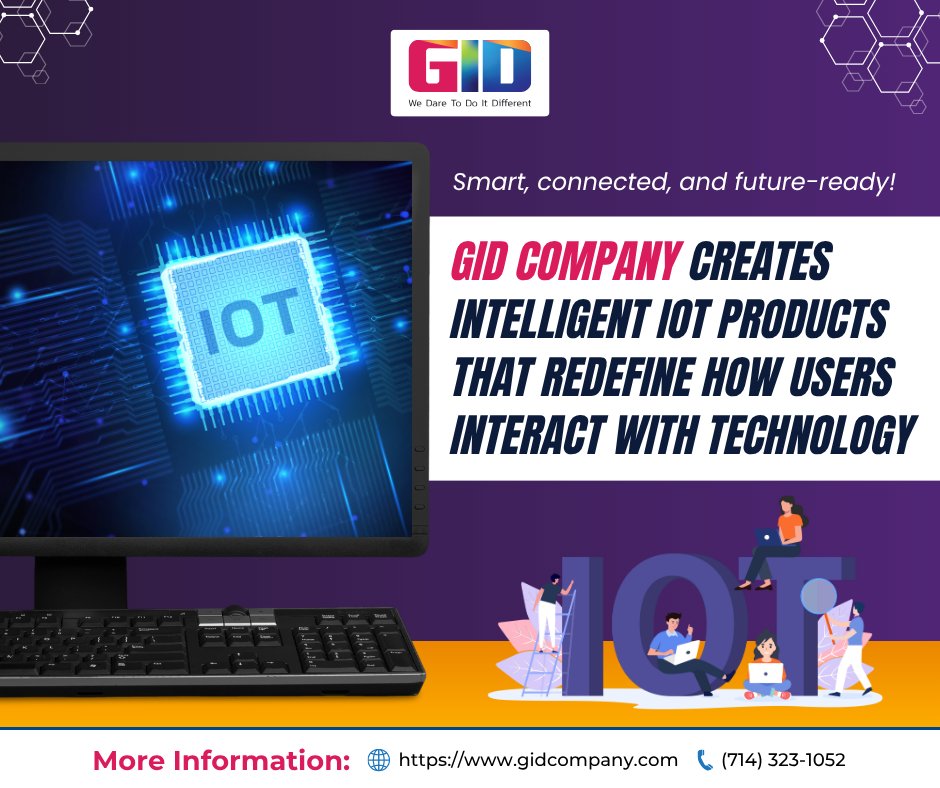 gidcompany's tweet image. Smart, connected, and future-ready! GID Company creates intelligent IoT products that redefine how users interact with technology.
🌐 gidcompany.com/services/iot-p…
#IoTDevelopment #SmartDevices #ConnectedTechnology #GIDCompany