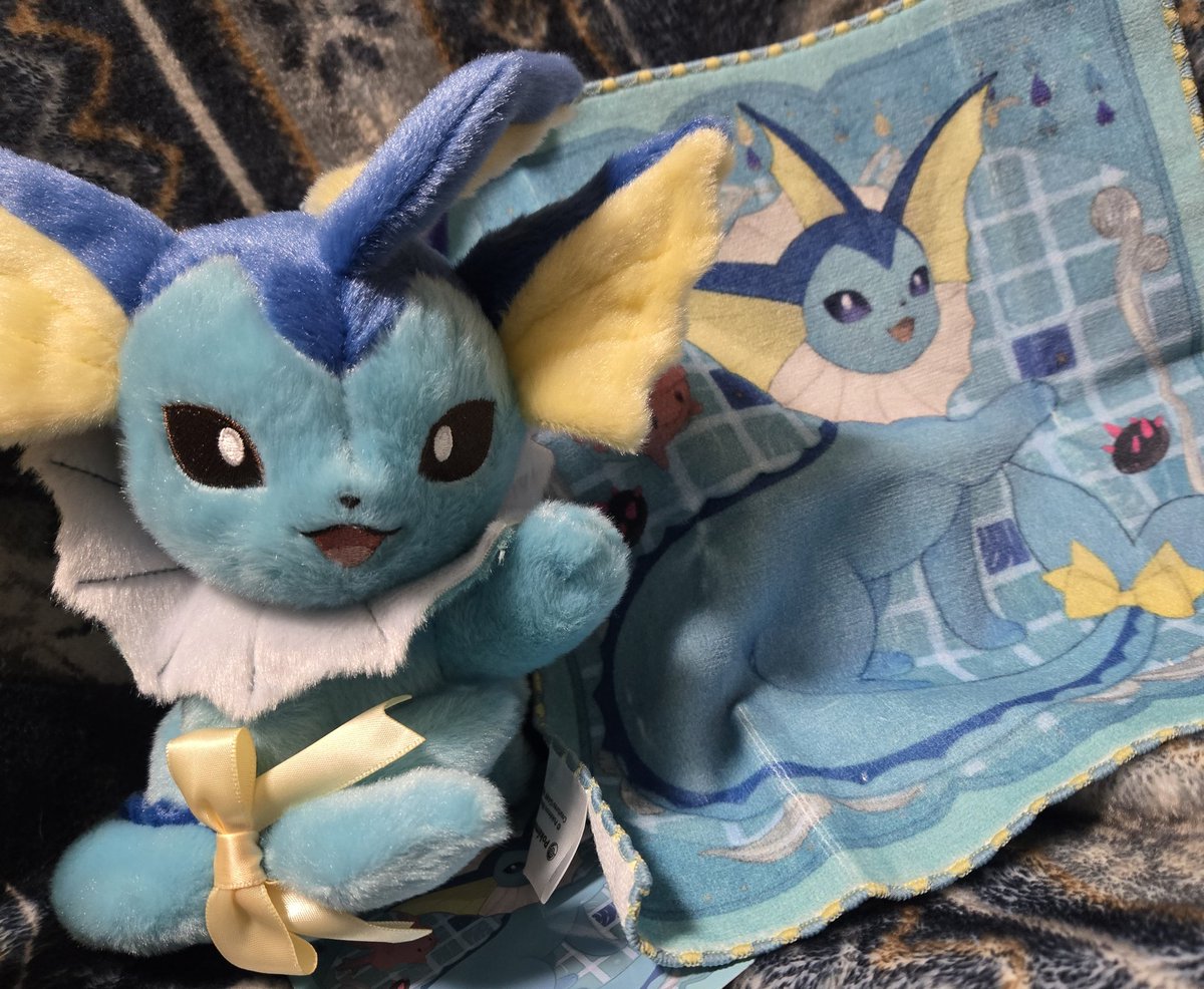 私の #推しブイ は【シャワーズ】！ 新ブイズグッズのシャワーズがお手