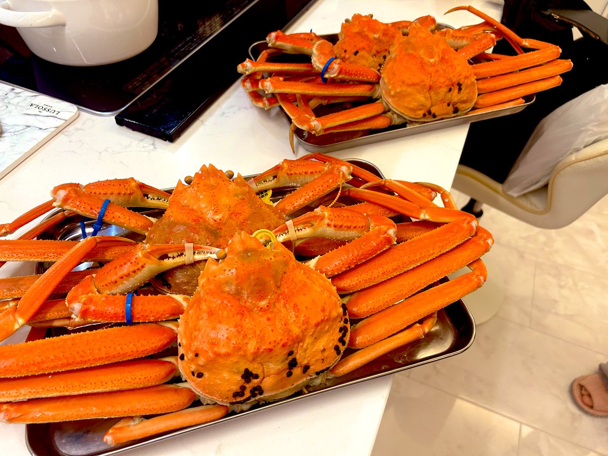 OW_PC_atthi's tweet image. 人生初タグ付き蟹🤤🤤🤤🤤