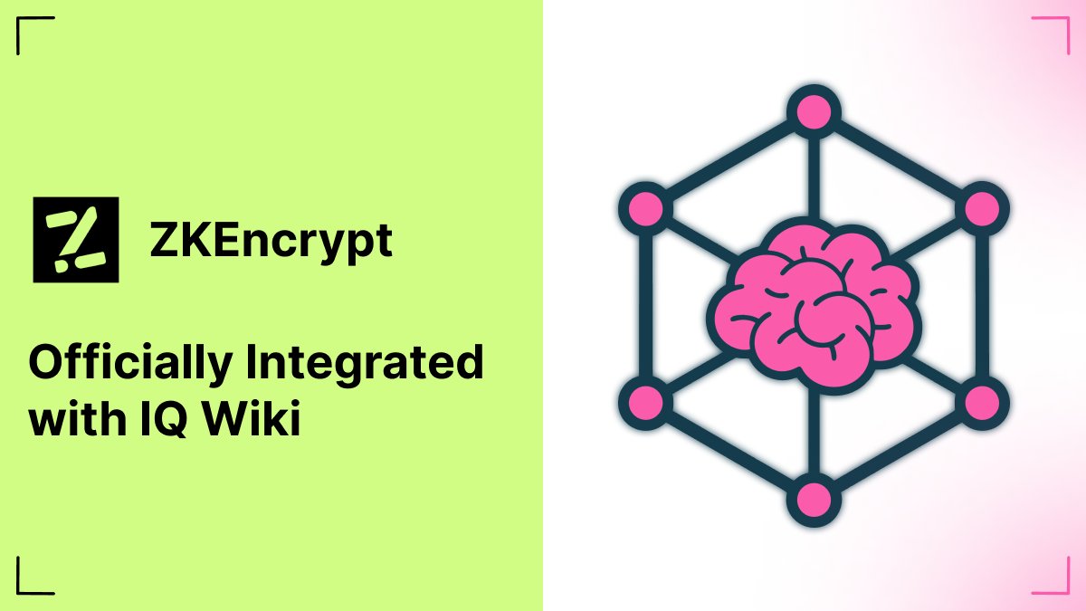 ZKEncrypt_AI's tweet image. We have successfully integrated with IQ Wiki&apos;s knowledge platform, with the full ZKEncrypt AI entry now live and publicly accessible.

This solves fragmented documentation for FHE infrastructure by providing a verifiable, always-available reference for our zk-STARK-powered…
