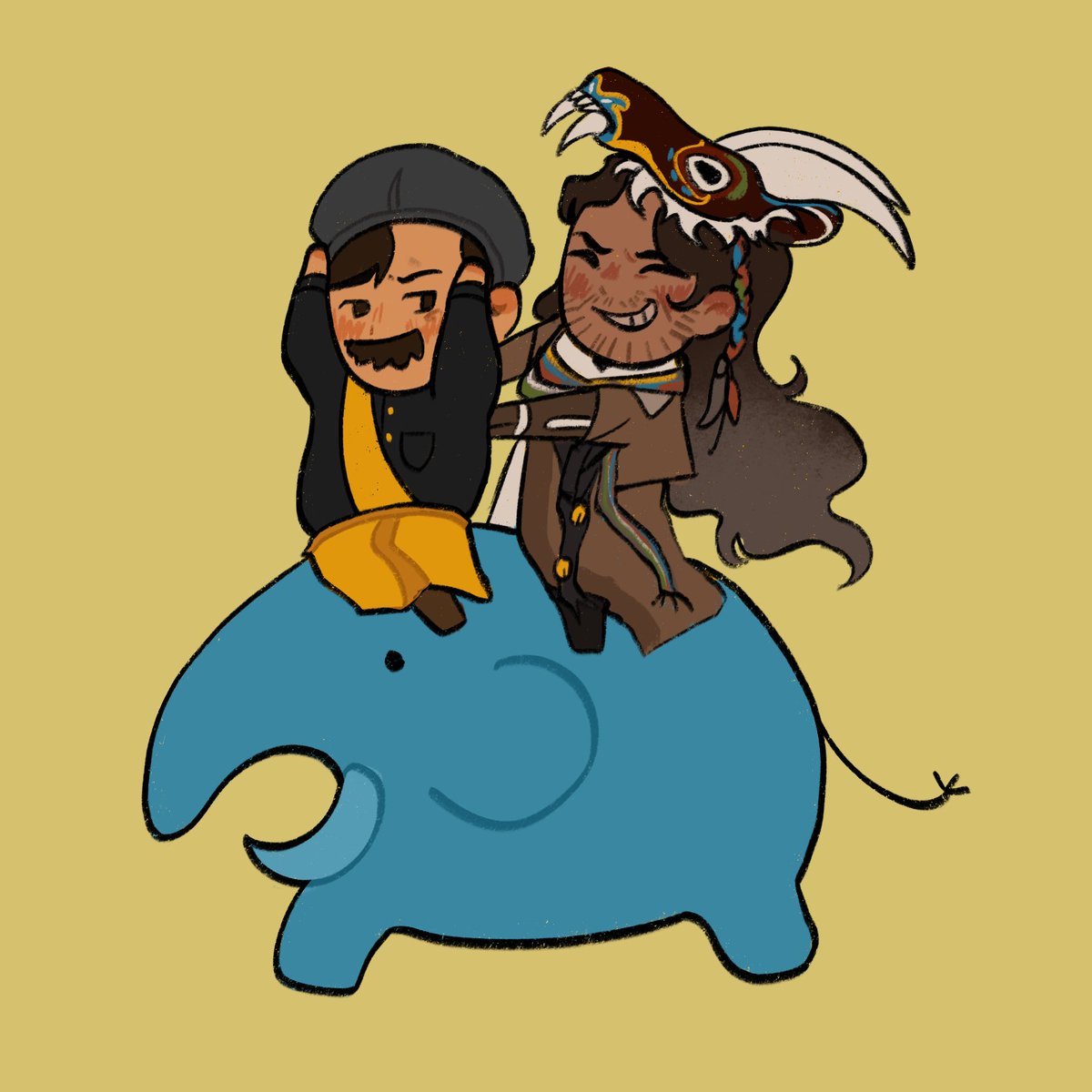 SibchaTactics's tweet image. 🐐🐘 — Shamane!! Don&apos;t push too hard!! It&apos;s my elephant &amp;gt;:(

© pashmashh
#reverse1999 #yumetwt