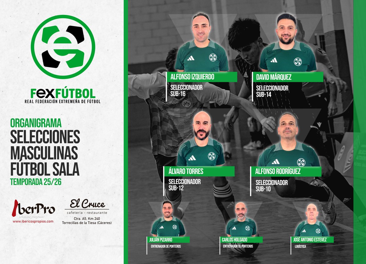 FedExFutbol's tweet image. 💚🤍🖤 | #SelecciónExtremeña |

✨¡𝑵𝒐𝒔 𝒗𝒂𝒎𝒐𝒔 𝒂 𝒅𝒊𝒗𝒆𝒓𝒕𝒊𝒓!

📌Desveladas fechas, sedes, rivales para los 🇪🇸𝐂𝐀𝐌𝐏𝐄𝐎𝐍𝐀𝐓𝐎𝐒 𝐃𝐄 𝐄𝐒𝐏𝐀𝐍̃𝐀 de Selecciones Autonómicas de #FútbolSala organizados por @FutSalRFEF.

👨🏻‍🏫¡Unos torneos que nuestros combinados…