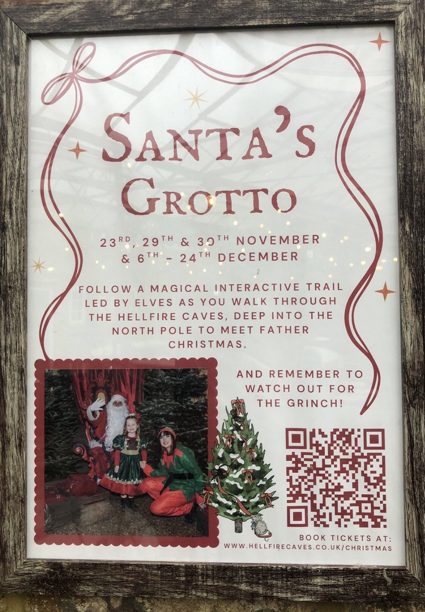 davepperlmutter's tweet image. I’m Santa at #HellfireCaves in #HighWycombe, and I love it that the kids still believe in #FatherChristmas 🎅🏻 #Christmas #christmasday #Christmasgifts #MerryChristmas #ShamelessSelfpromoWednesday