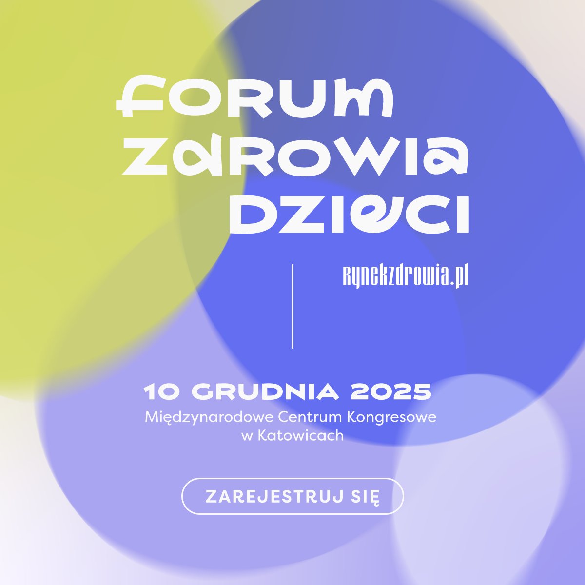 Jesteśmy partnerem Forum Zdrowia Dzieci🤝
1⃣0⃣ grudnia 2025 roku w Międzynarodowy Centrum Kongresowym w Katowicach odbędzie się I edycja Forum Zdrowia Dzieci poświęconego holistycznemu podejściu do zdrowia i rozwoju dzieci od momentu narodzin po szkolny⬇️
forumzdrowiadzieci.pl/2025/pl/