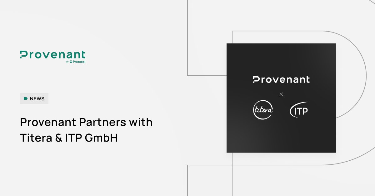 ProvenantDPP's tweet image. 🤝 Provenant is expanding its Digital Product Passport  (DPP) reach!

We’re proud to announce a new partnership with two European leaders in textile innovation: Titera and ITP GmbH. Together, we’re bringing Provenant’s robust DPP platform to the smart textiles sector, helping…