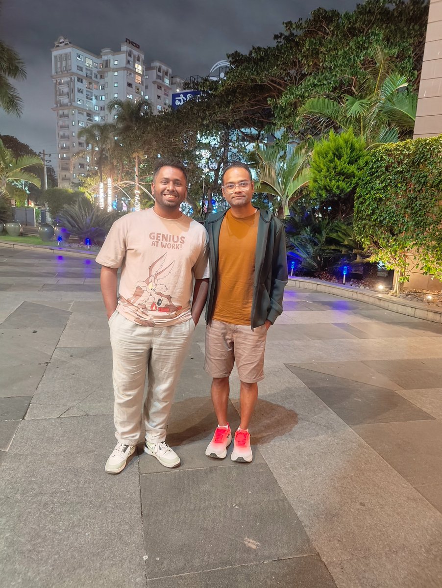 SantoshYadavDev's tweet image. I know @fayazara since ages i think now 🤣, finally got the chance to meet him, he has amazing journey so far, and now works for @Cloudflare as part of developer education, was great discussing about our passion for technology.

Looking forward to collaborate more in future.