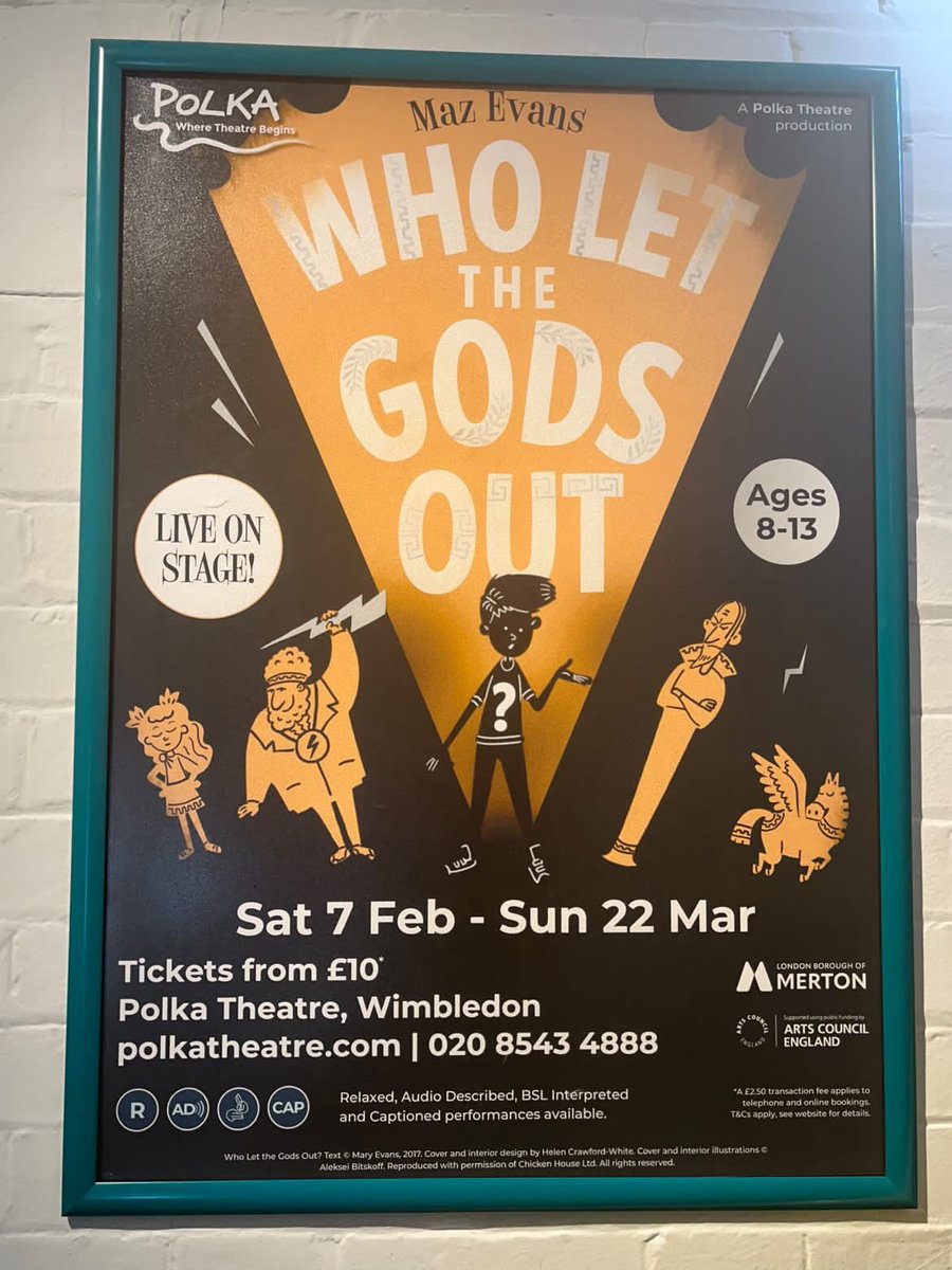 mazevansauthor's tweet image. The curtain will soon go up on WLTGO the musical at Polka Theatre so @mrlukebateman and I have been putting the final touches to the script and score… and laughing quite a lot too… polkatheatre.com/event/who-let-…