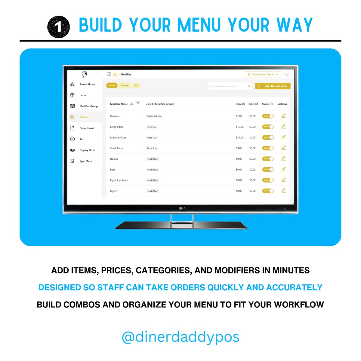 dinerdaddypos's tweet image. 🍽️ Menu Setup Made for Real Restaurant Flow

With DinerDaddy, you can add items, set prices &amp;amp; push updates in minutes — no tech skills, no hassle.
Fast, flexible, restaurant-ready. ✅

Run smoother. Manage smarter. 👉 dinerdaddy.com

#DinerDaddy #POS #POSSystem