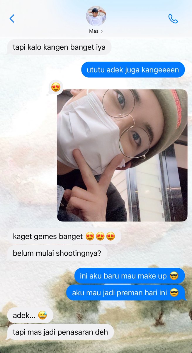 adek__wonuu's tweet image. aku jadi diomelin dari jauh 😵