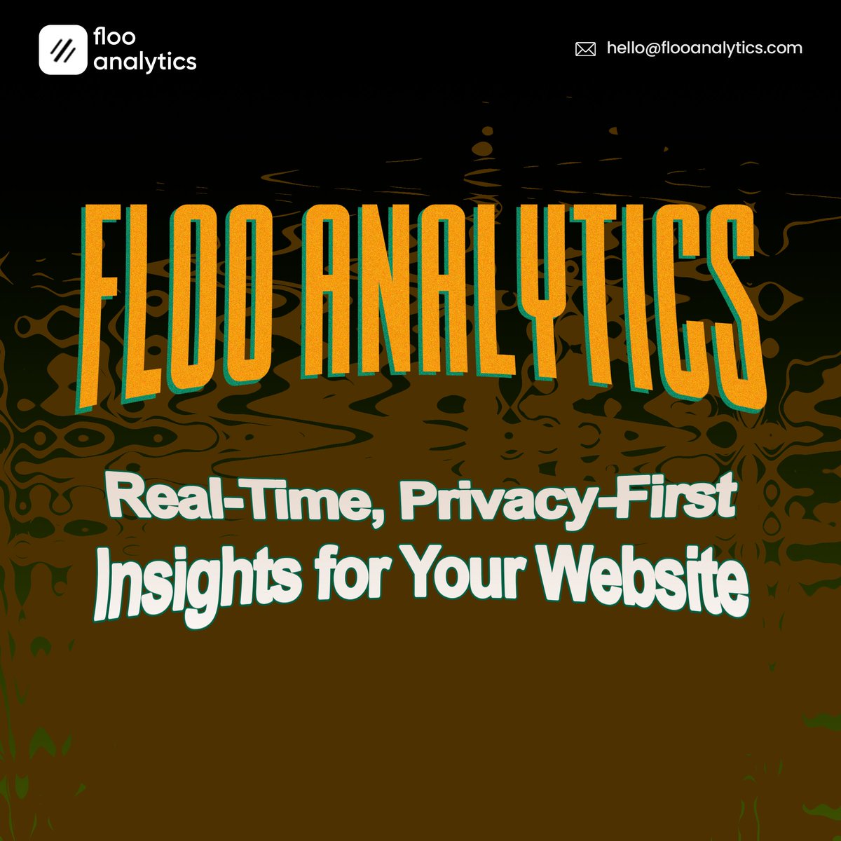 FlooAnalytics's tweet image. Looking for a simpler alternative to Google Analytics?
Meet Floo, privacy-first, lightweight, and built for clarity. 
No cookies. No clutter. No legal stress.
Just fast, accurate insights you can trust.
 #PrivacyFirst #FlooAnalytics #GoogleAnalyticsAlternative #SaaS #StartupTools