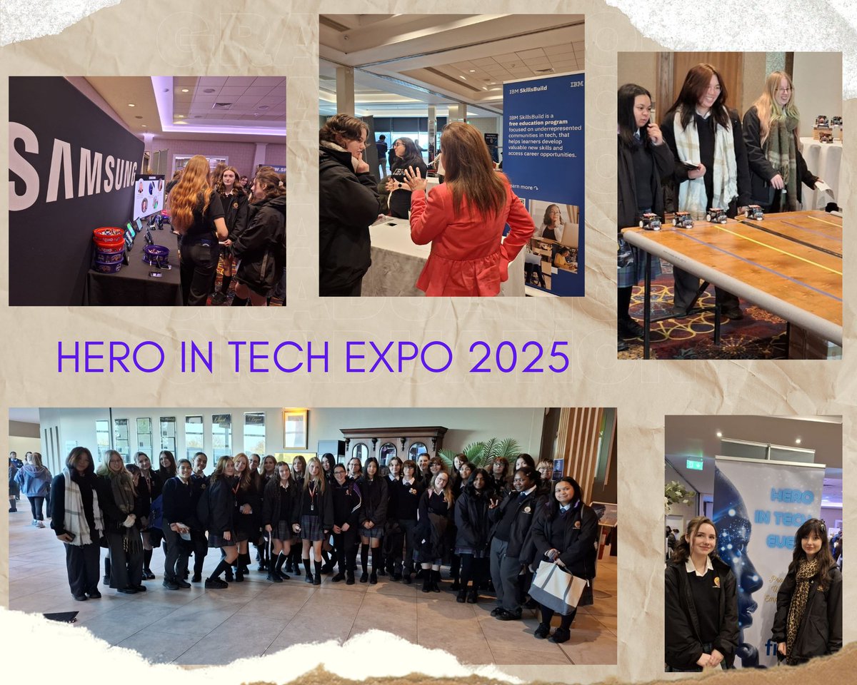 lecheiless's tweet image. Some TY &amp;amp; SC students attended the female only HERO in Tech EXPO. It showcased vast opportunities available to #WomenInTechnology. The event brought together companies, industry experts &amp;amp; inspiring female role models to share insights into diverse careers. @lecheiletrust1
