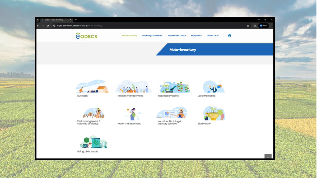HORIZONCODECS's tweet image. 📢 New #CODECSBlogPost! The CODECS Digital Platform is becoming a practical workspace for everyone working in digital agriculture.

Discover what the platform already offers &amp;amp; what’s coming next:

🔹 Meta-inventory of tech from 18 Living Labs
🔹 Real examples of IoT irrigation,…