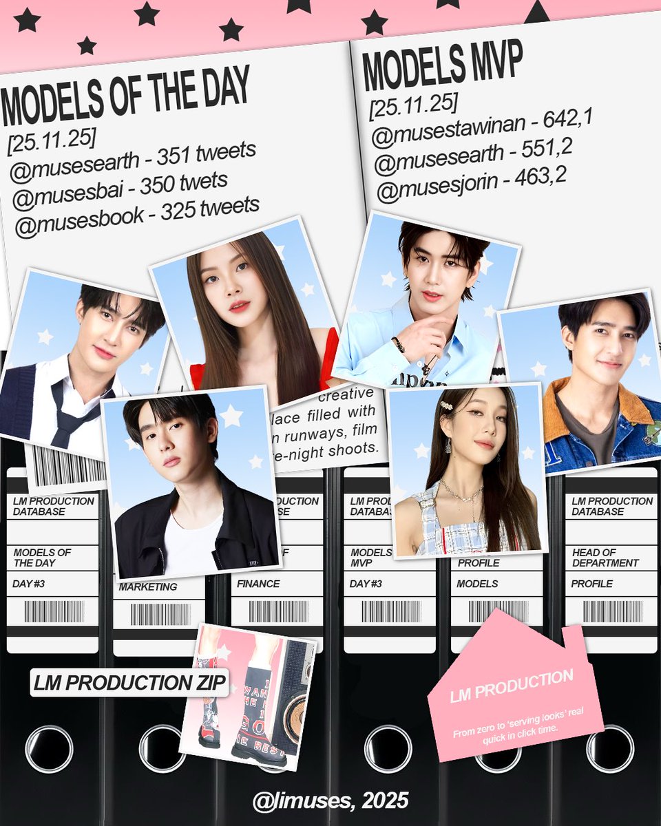 mamorouse's tweet image. Introducing our Models of The Day and MVP, ❤︎