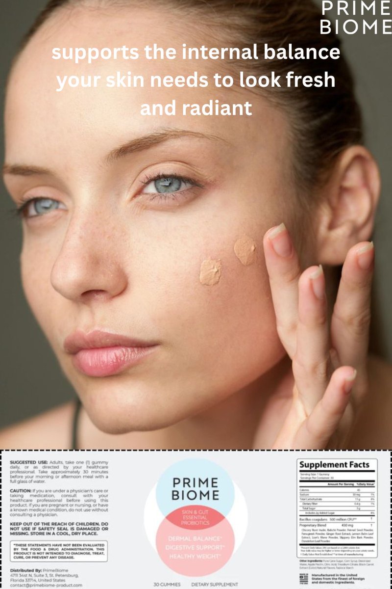 xs2charlie's tweet image. Give Your Gut the Support It Deserves
With B. Coagulans and plant-powered ingredients, PrimeBiome helps nourish beneficial bacteria for comfort and wellbeing.
#ProbioticsDaily #GutCare #WellnessRoutine #PrimeBiome
Order Now: sites.google.com/view/prime-bio…