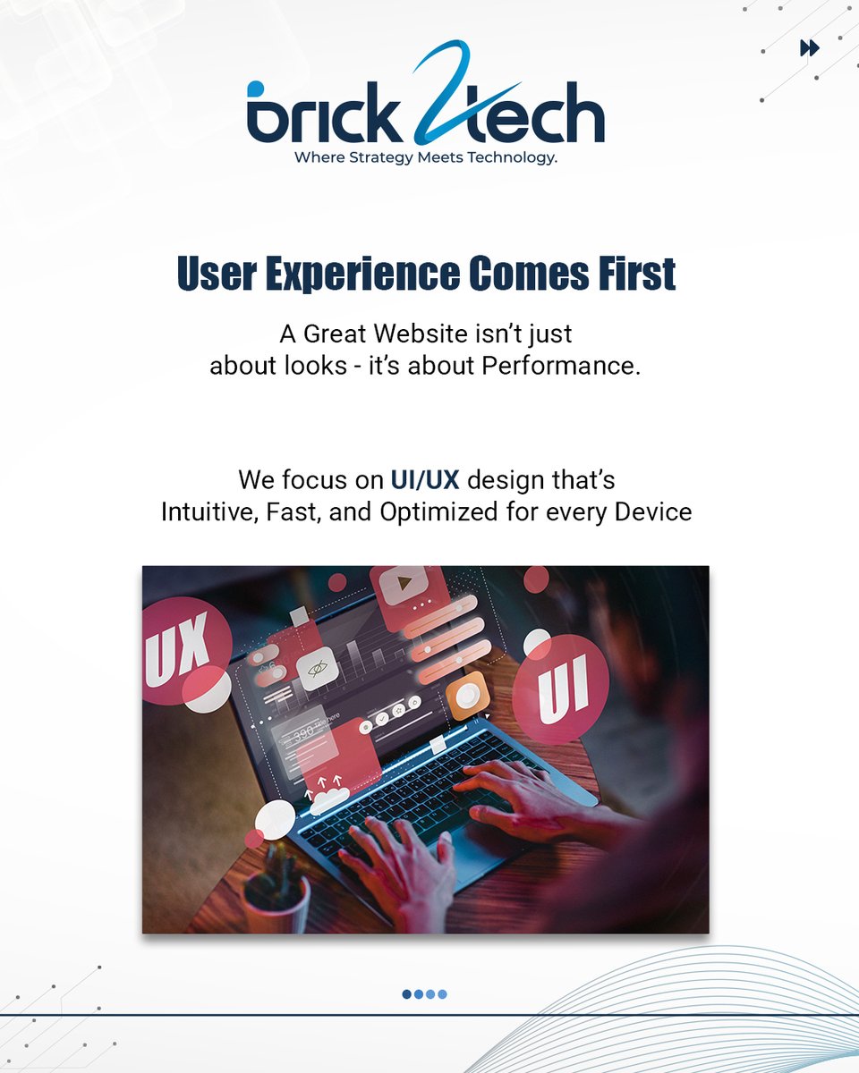 brick2tech's tweet photo. Swipe → to explore 

Grow your business with a website that truly works!

📞 +91 90000 35647

🌐https://t.co/MjY020ZSqE

#WebDesign #WebsiteDevelopment #UIUX #CreativeDesign  #ResponsiveDesign #WebDeveloper #BrandIdentity  #Brick2Tech https://t.co/5Pdd4Yv4yQ