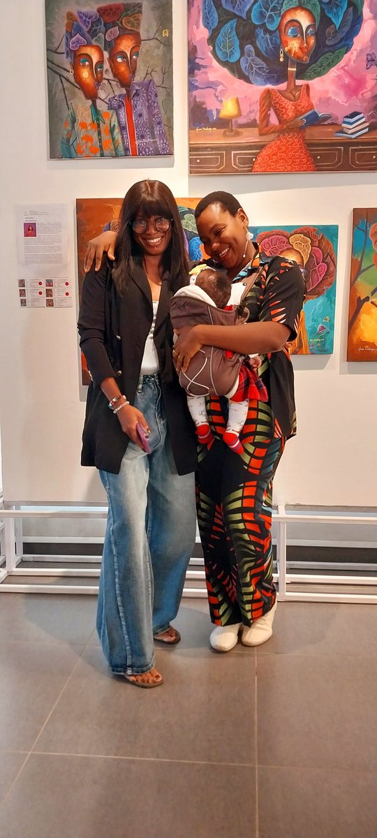 It was a beautiful show... 
All thanks to the organisers <a href="/mohamad_khechen/">Mohamad El Khechen</a> @moeshen_art_gallery @banksjoy 

It was amazing meeting the great works of other amazing artists, both the guest artist and other  masters. Your presence was highly appreciated. #GloriaEberechukwuMmaduako