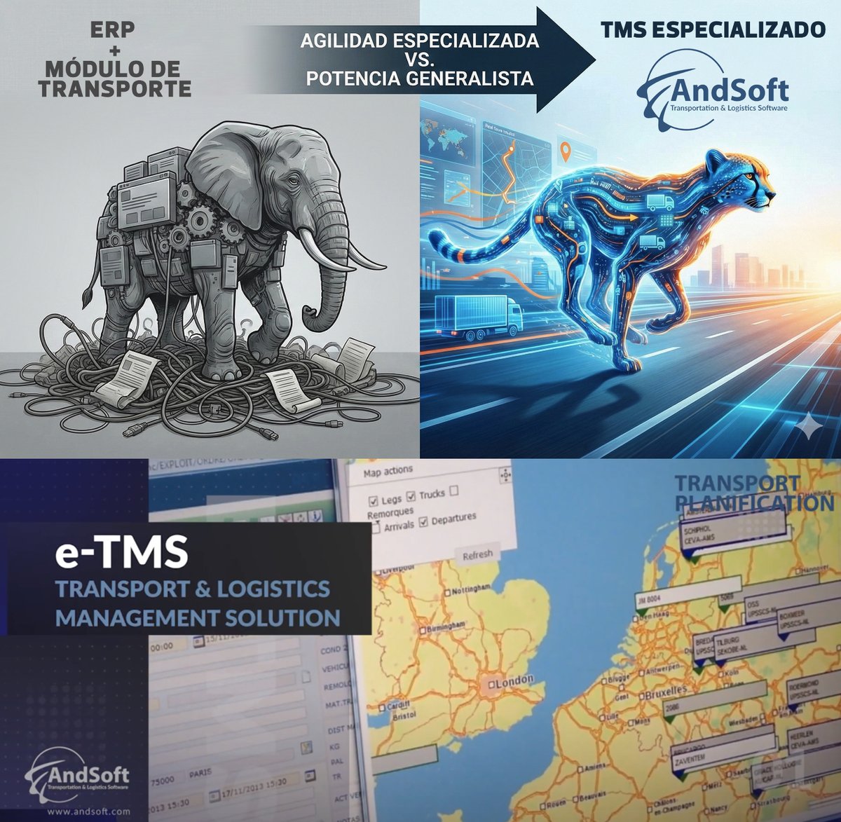 softlogistico's tweet image. En AndSoft tenemos muy claro por qué las principales empresas europeas del transporte de mercancías nos eligen a nosotros para su gestión de transporte (e-TMS):
👍
softwaretransporte.blog/2025/11/26/nec…

#ERP #TMS #eTMS #software #transporte #TMSespecializado #andsoft