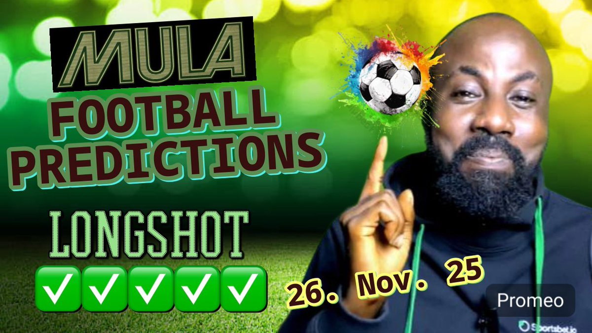 UCL Predictions for Today | Plus a High-Value Long-Shot for the Weekend
youtu.be/n3B3w9FiuDI