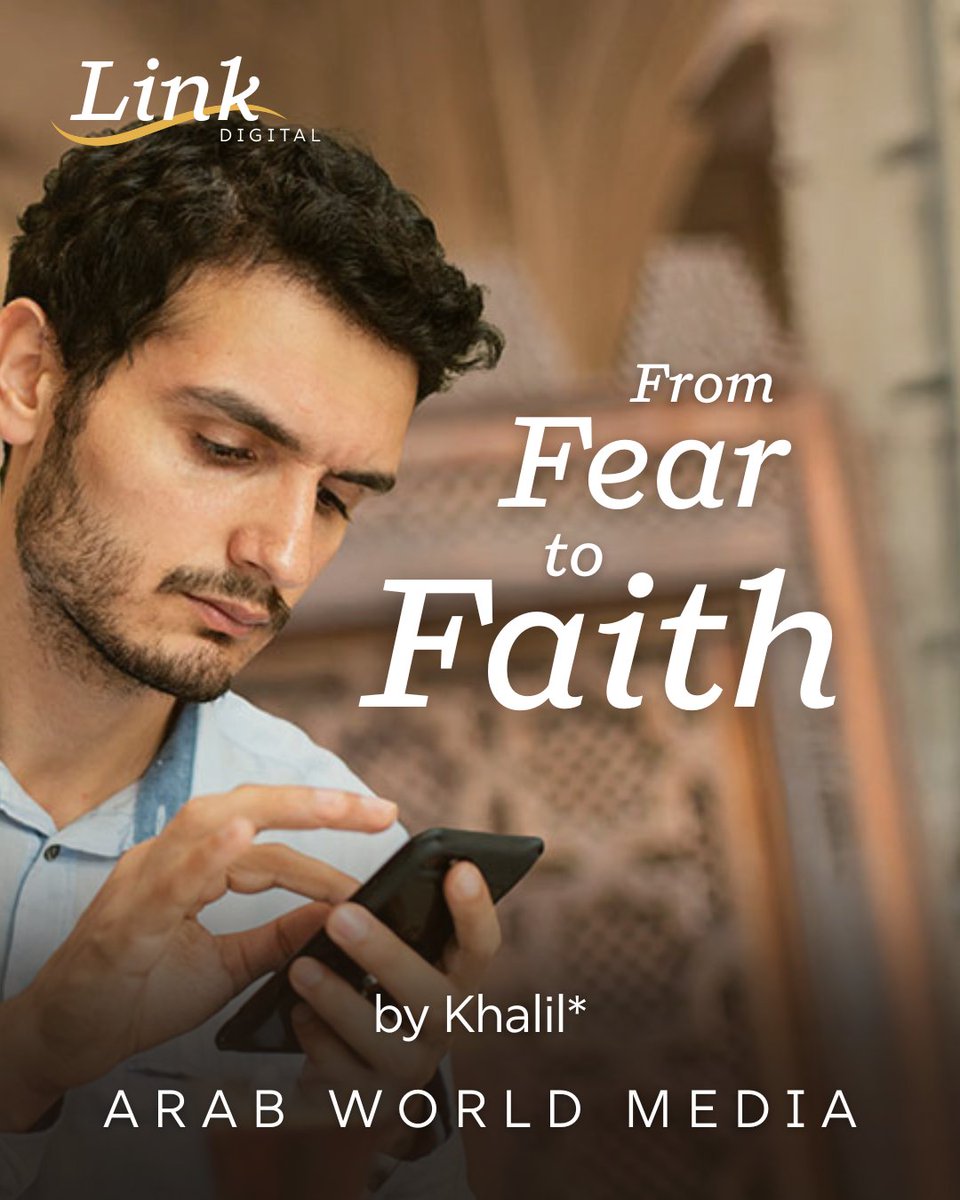 ‘From Fear to Faith’ 🙏

In this week’s Link Digital, we follow Jawed* — a young man in the Arab world whose online conversation led him to Christ and find hope.

👉Read the story: link.pioneersarabworld.org
👉Subscribe: pioneers.org.uk/subscribe
(Also available in print)