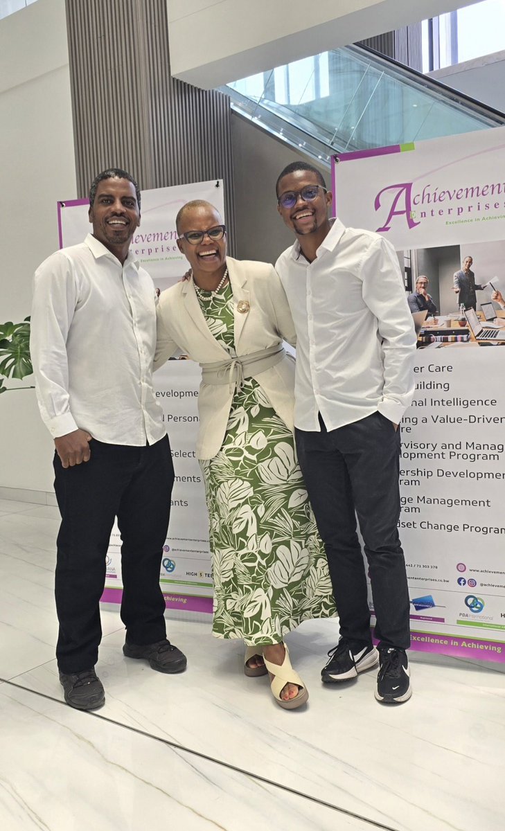 NekatiRachel's tweet image. Grateful for our ongoing partnership with Debswana Pension Fund.
Leading together with clarity, alignment and governance excellence is a privilege.

#BoardandExecutiveEffectiveness #TeamAlignment #JustLead #CoachRN