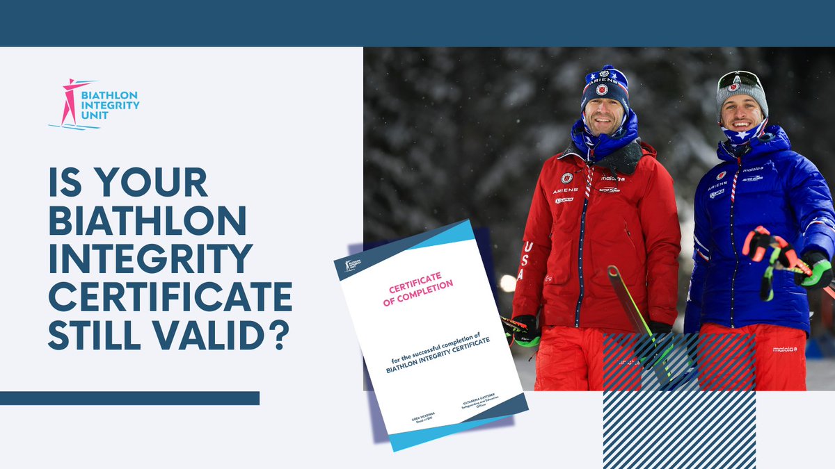 Biathlon Integrity Unit tweet media