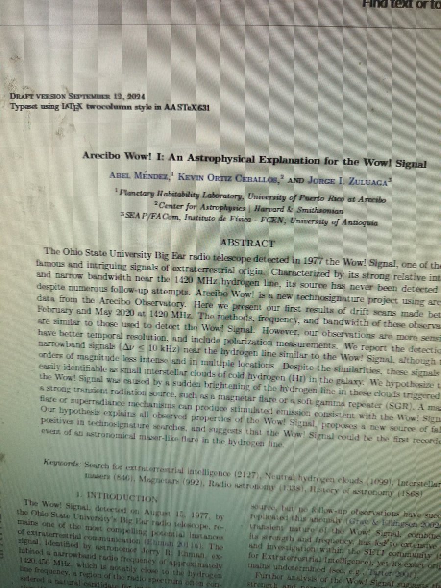 saurc3rer's tweet image. මේකත් කියෙව්වා. ඒ වුනාට මේකට වඩා මට කලින් 2017තේ පේපර් එක කන්වින්සින්. මොකද 1977තේ ඔය දවස්වල පෙනිච්ච 266P/Christensen කොමට් එකේ රේඩියල් වෙලෝසිටි එකයි doppler shift එකයි කාලෙයි big ear ඔබ්සර්වේෂන් එකට හොඳට මැච් වෙන නිසා..