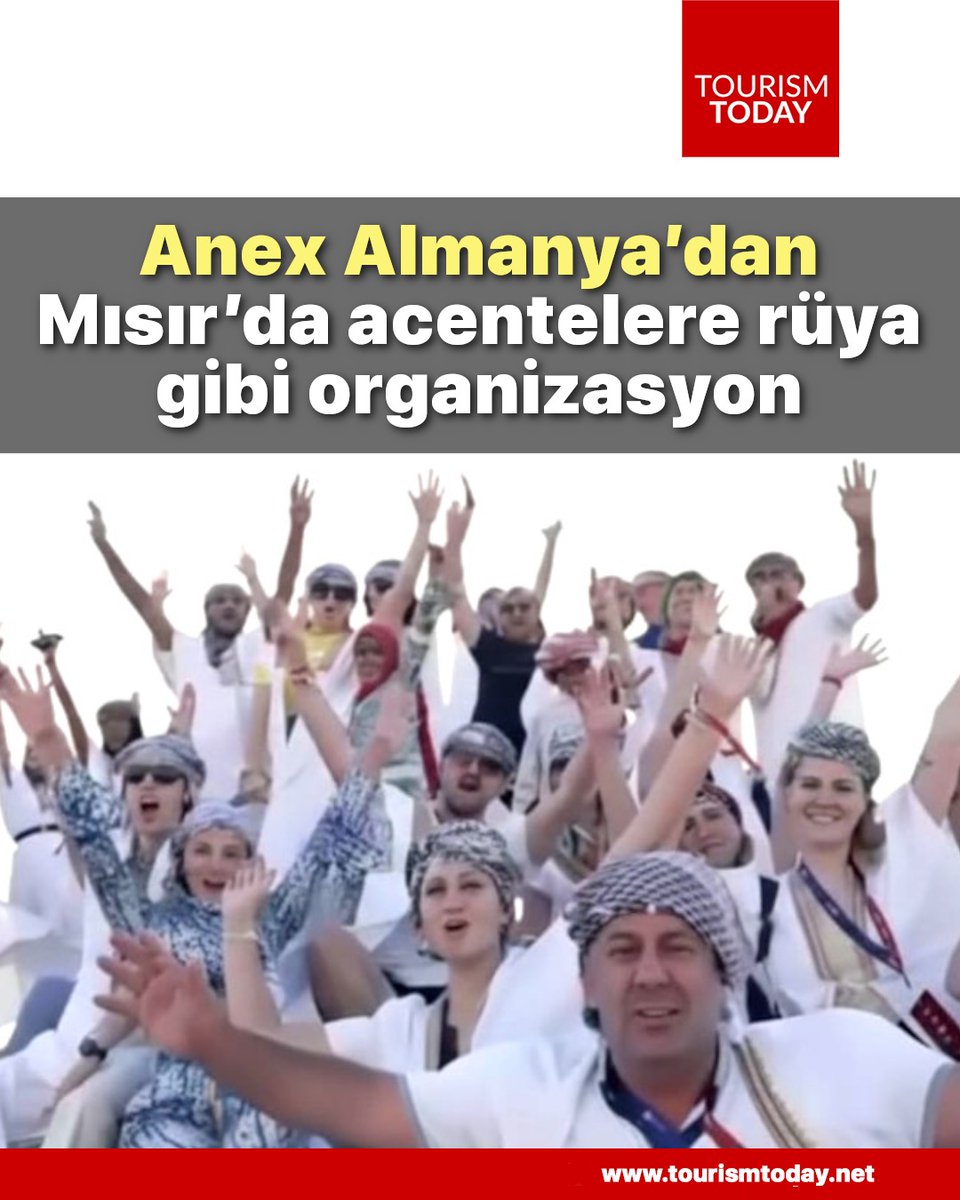 tourismtoday.net/TR/2025/2372/A… Anex Almanya, her yıl geleneksel olarak düzenlenen yılsonu etkinliği “Red Carpet Night” 21-55 Kasım tarihleri arasında Mısır’ın Hurghada şehrinde gerçekleştirildi.