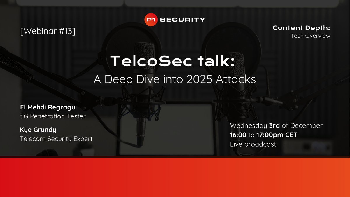 2025 exposed critical weaknesses in global telecom networks.
We will dive into Liminal Panda, Salt Typhoon, SK Telecom key exposure and the MTN data compromise.
Register
 watch.getcontrast.io/register/p1-se…