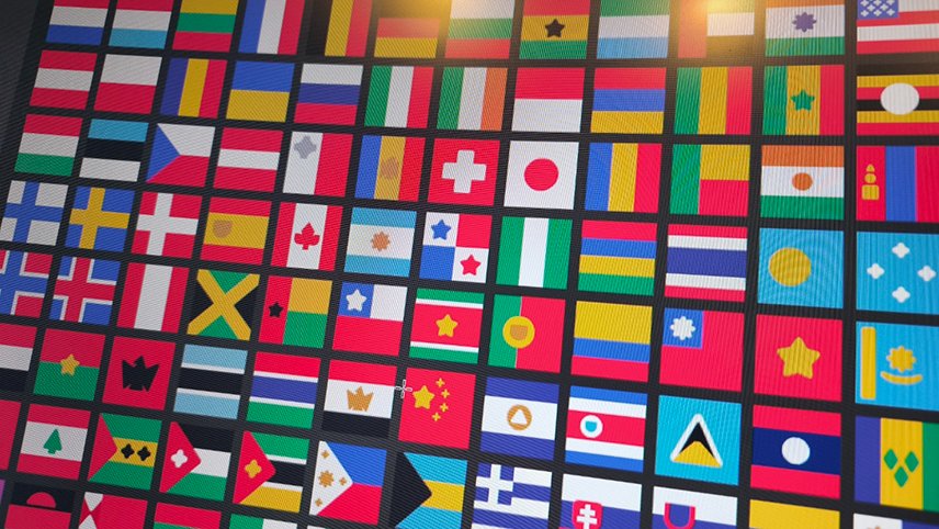 KenneyNL's tweet image. I&apos;m challenging myself by drawing all flags of the world! It&apos;s still a work in progress, each flag will be simplified in a coherent style. When complete (I&apos;m guessing I need to make around 180?) they&apos;ll be released as CC0, public domain, vector/bitmap files! #gameassets
