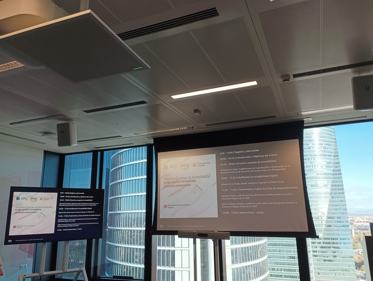 lopezsilp's tweet image. Directiva Europea de Accesibilidad.
Lo que nos queda por hacer para la accesibilidad cognitiva.
Qué, cómo,... todo y más para ofrecer experiencias de aprendizaje accesibles.
@knowmad_mood 
#AnthologyAlly
@awscloud_es #Accesibilidad #educacion