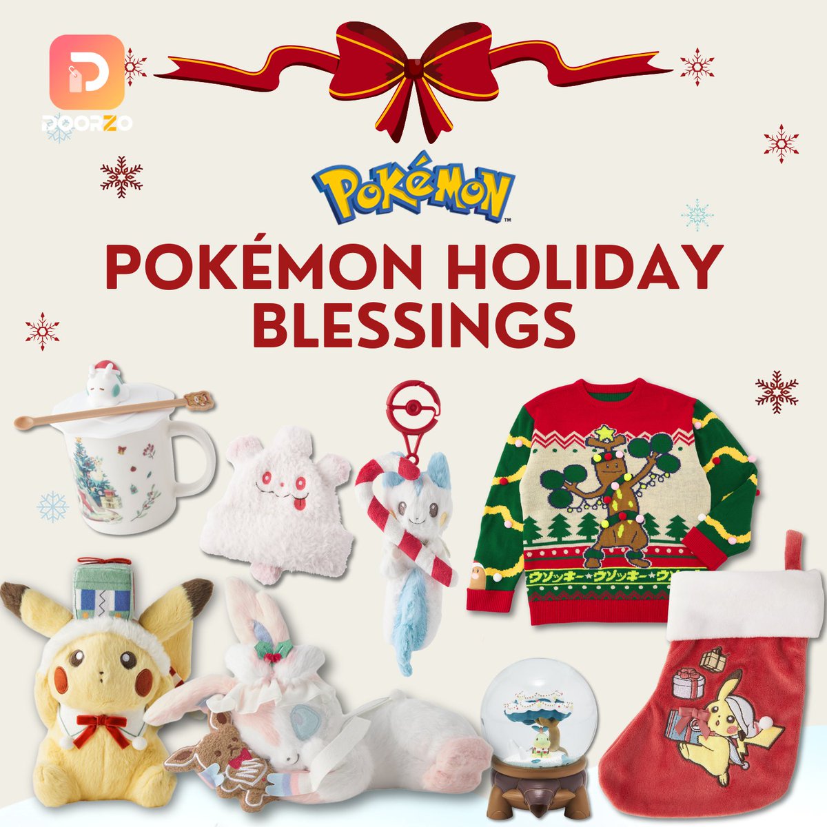 🎄Pokemon Holiday Blessings : The coziest collection of the season