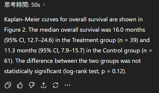 ai_biostat's tweet image. これ便利。論文のFigureから本文の下書きを作る方法ですが、chatgptやgeminiにFigureとキャプション(legend)をコピペして『添付したFigureとCaptionから、医学論文のResultsに記載する英文を作って』でOK。あとお好みで『統計学的有意かどうかは言及しないでください』って付け加えるのもオススメ。
