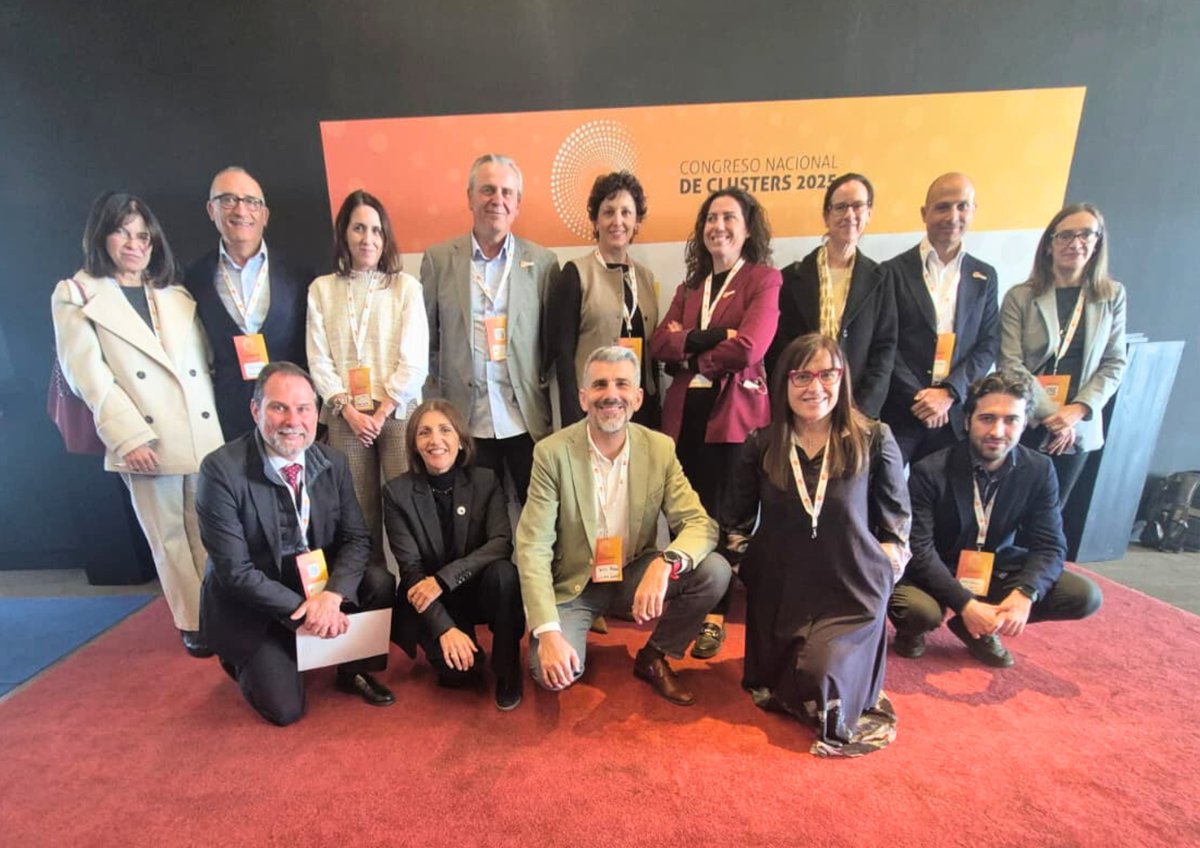 atevaltextil's tweet image. 🟦 Congreso Nacional de Clústeres 2025

👉 Los clústeres son esenciales para conectar ciencia e industria y acelerar la innovación aplicada.

Gracias a @ClustersES por la organización y a todos los participantes.

#Clusters #ATEVAL