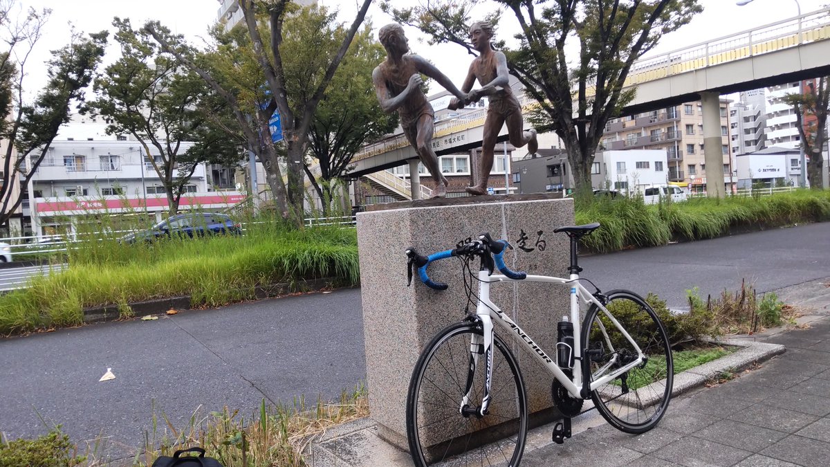 小田十シカス① Daichi_Bicycle 私(#Anchor のアルミ…10年落ちくらい？に乗ってます
