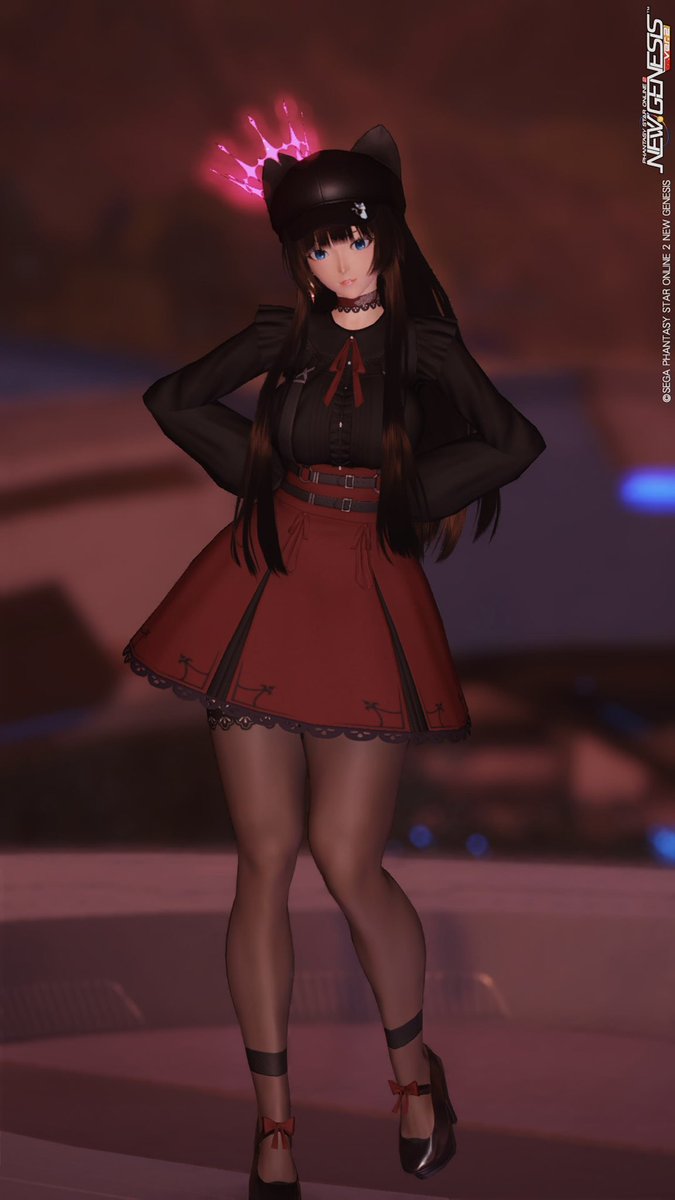 KT285805928's tweet image. シンプルで可愛い衣装ですね♪

 #PSO2NGS
 #PSO2NGS_SS