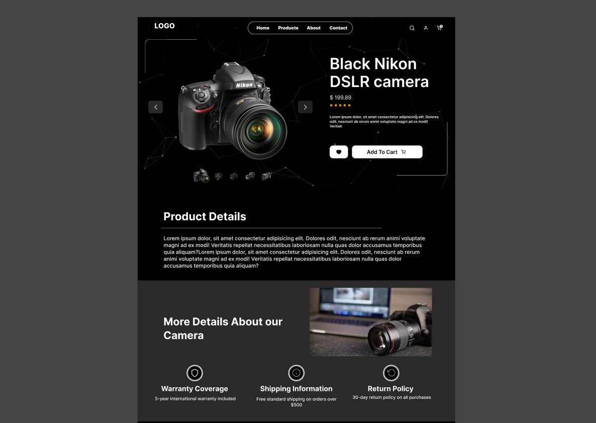 Renova_codes's tweet image. 🚀Just finished a sleek dark-theme product page in Figma #UIUXDesign  #webdesignservice  #MobileDesign #Freelancer  #opentowork #figmadesign #darktheme