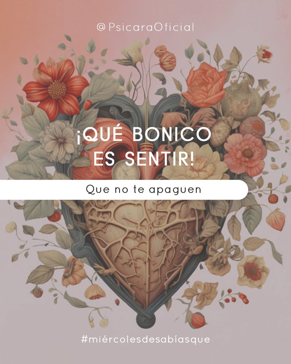 #MiércolesDeSabíasQue sobre esta capacidad tan innata y, a la vez, tan invalidada que es la sensibilidad.

Hablaremos del por qué se hace tan difícil esta expresión. De cómo la sociedad nos ha enseñado desde pequeñitxs a invalidar lo que sentimos. 

psicara.com/blog/