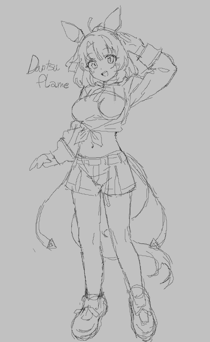 CLIPSTUPID's tweet image. #ウマ娘
말딸들