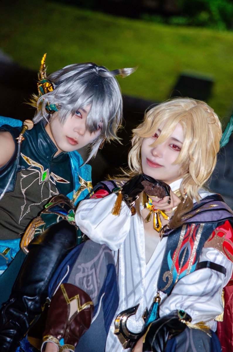 コスプレ/cosplay

原神 
カーヴェ / <a href="/unipoyo_3/">雷（元うにぽよ）</a> 
アルハイゼン / 千代女

📸 / <a href="/Kitune7425/">ネクラノミコン</a> ちゃん