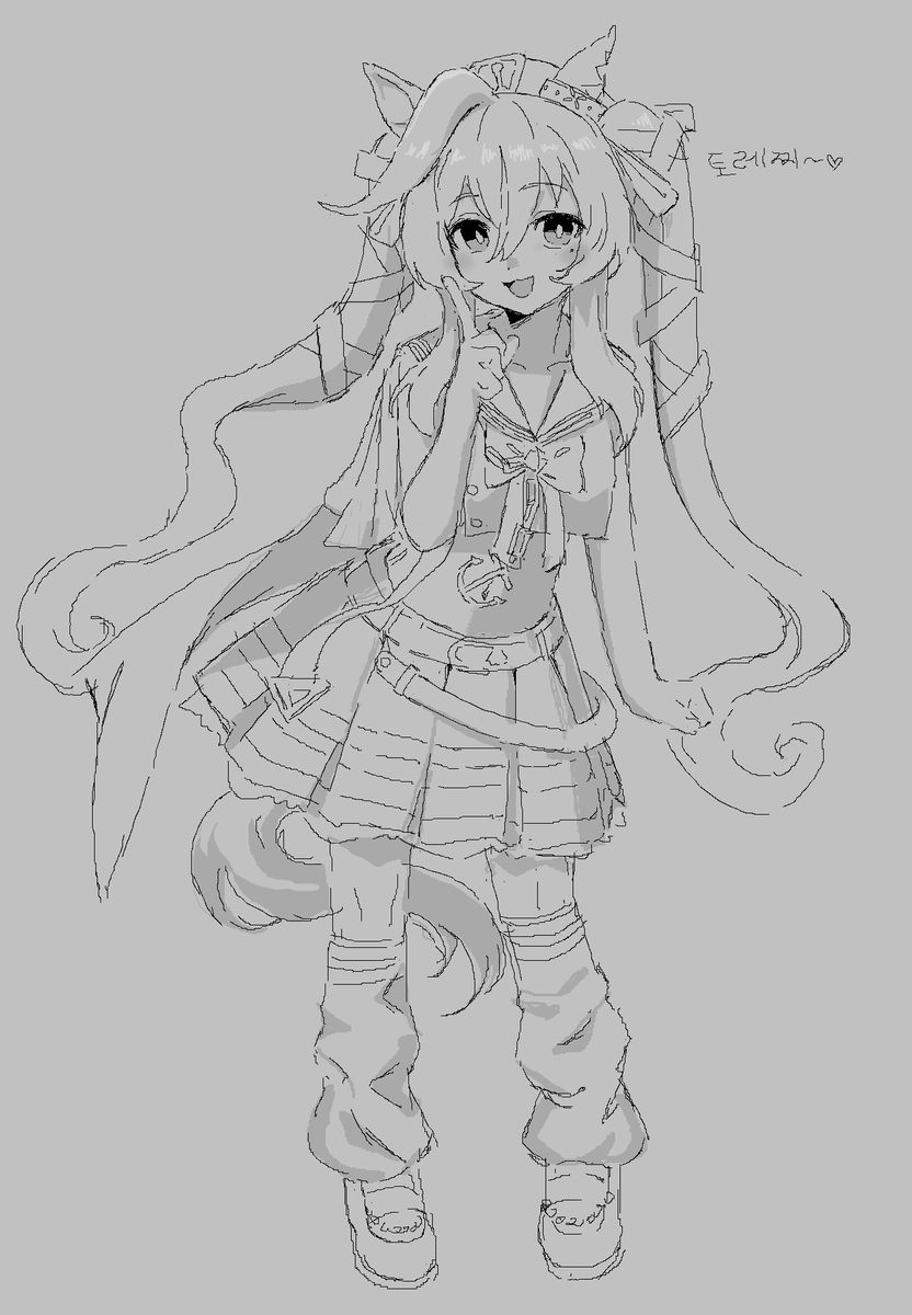 CLIPSTUPID's tweet image. #ウマ娘
말딸들