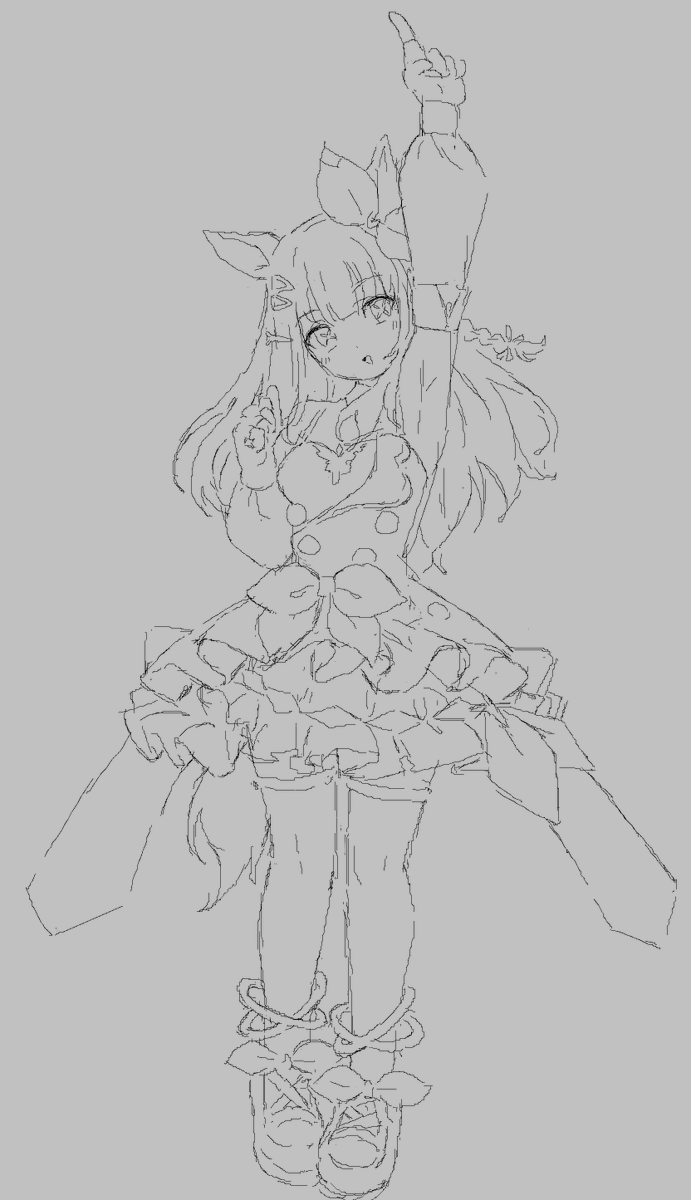 CLIPSTUPID's tweet image. #ウマ娘
말딸들