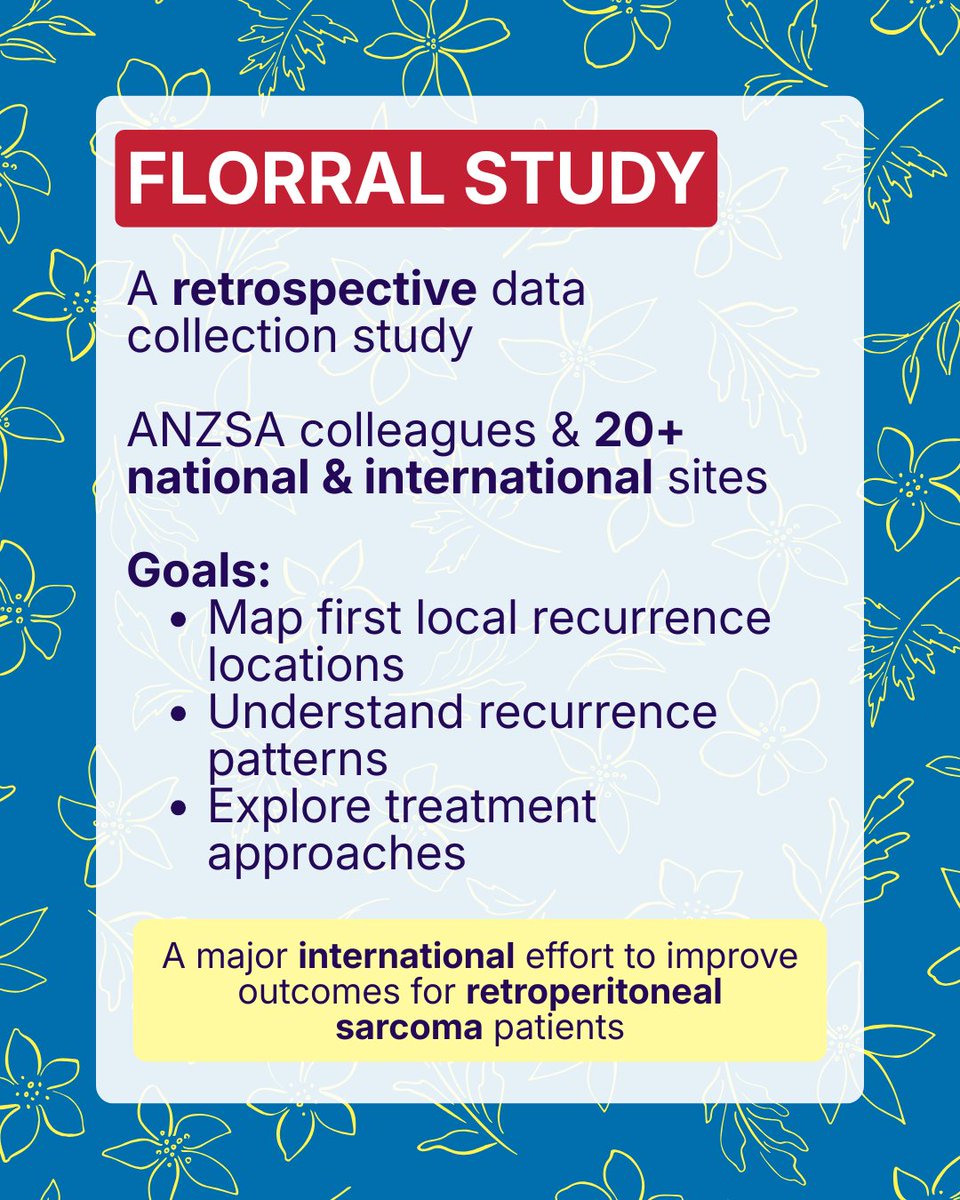 Australia and New Zealand Sarcoma Association tweet media