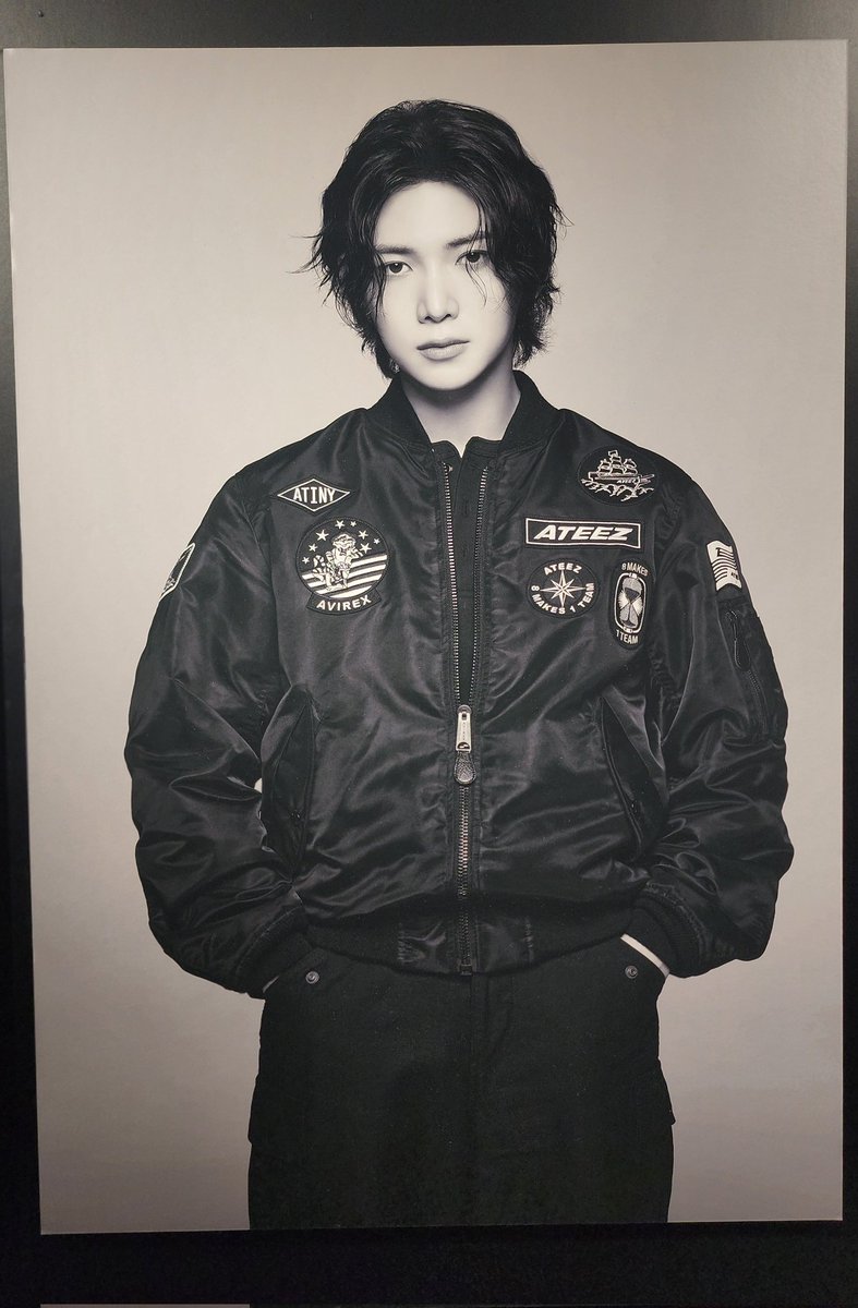 AVIREX ︎ ATEEZ ポップアップ購入特典 ソンファ AVIREX × ATEEZ POPUP