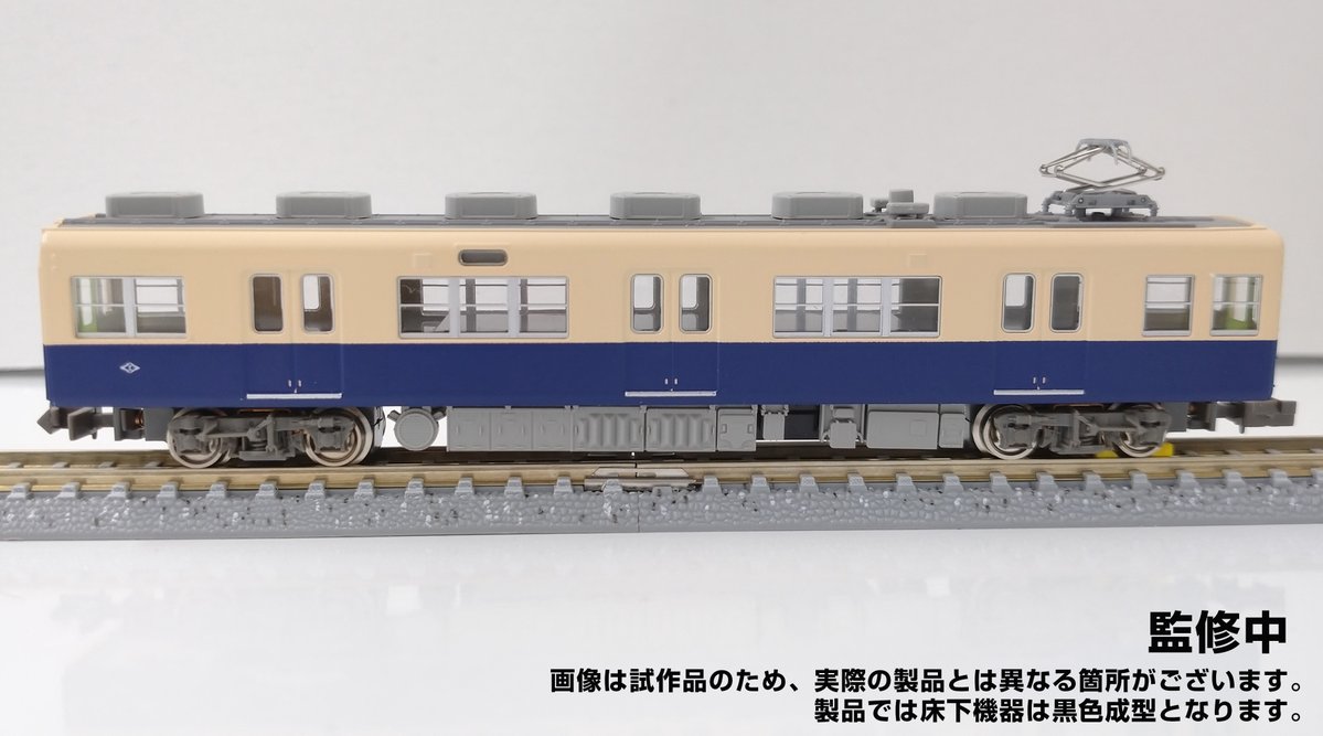 Model_Greenmax's tweet image. 2026年5月発売予定の #阪神5131形 のご案内です。 
製品は4両全ての屋根と床下機器に加え、奇数車（パンタグラフ搭載車）の妻面を新規製作し、東芝製電機子チョッパ制御装置を搭載した5131形の特徴を再現します。
「“たいせつ”がギュッと。」マークは有無を選択式で、ヘッドライトは電球色となります。