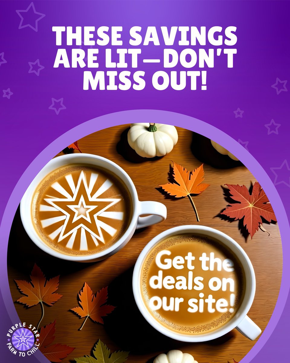 Stop by the shop for holiday deals! 🍁💜👀 bit.ly/visit-purplest…

#SF #BayArea #SanFrancisco