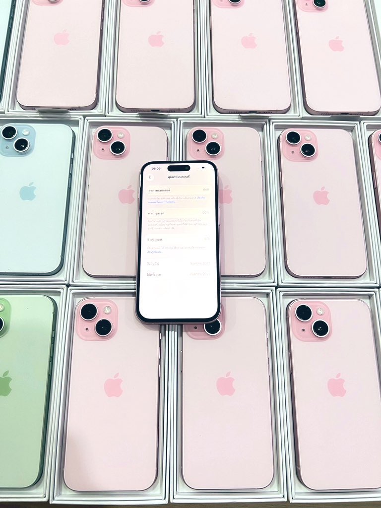 twxtwentyeight2's tweet image. ⋆.˚ iPhone15 128gb แจ้งจอ 𓆝 𓆟 

:¨ ·.· ¨: ราคา 15,900 ส่งฟรี [ ชุดชาร์จ +มีกล่อง ]🍎⭐️
 `· . ꔫ เครื่องมือ 2 ไม่ติดไอคลาว รีได้
แบต 100% สแกนหน้า+ ใช้งานได้ปกติ

 #ไอโฟนbymm #ไอโฟนมือสอง #ส่งต่อไอโฟน #ส่งต่อไอโฟน #ไอโฟนมือสองราคาถูก #ไอโฟนมือสองสภาพดี #ส่งต่อไอโฟนมือสอง