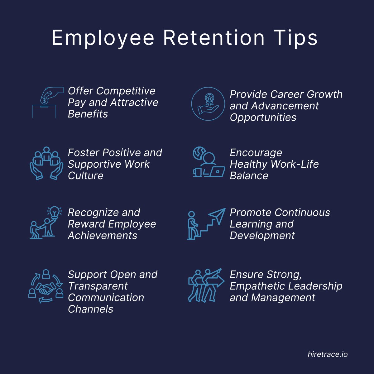 HireTrace's tweet image. Essential Strategies to Boost Employee Retention

#EmployeeRetention #HRInsights #WorkCulture #Leadership #TalentManagement #EmployeeEngagement #PeopleFirst #FutureOfWork #HRStrategies #Hiretrace
